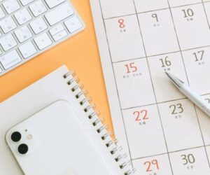 カレンダーの写真