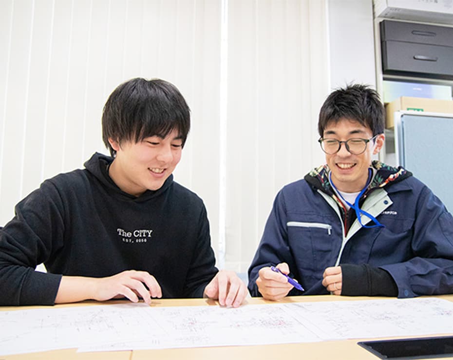 打ち合わせの様子